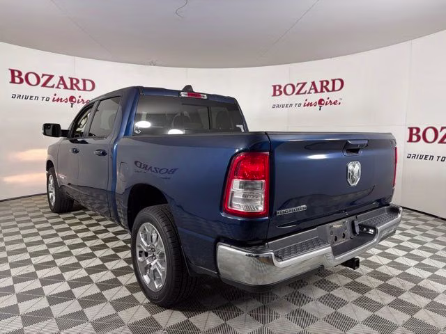 2021 Patriot Blue Pearlcoat Ram 1500 Big Horn/Lone Star RWD Truck