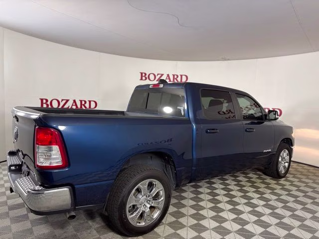2021 Patriot Blue Pearlcoat Ram 1500 Big Horn/Lone Star RWD Truck