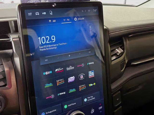 2024 Blue Metallic Ford F-150 Lightning Flash AWD Truck