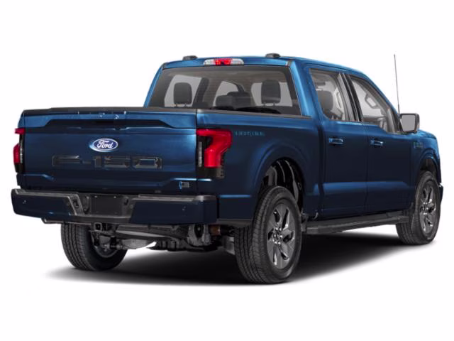 2024 Blue Metallic Ford F-150 Lightning Flash AWD Truck