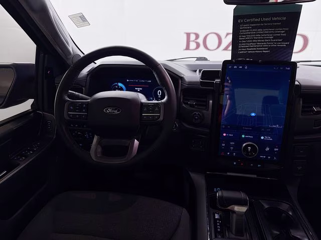 2024 Blue Metallic Ford F-150 Lightning Flash AWD Truck