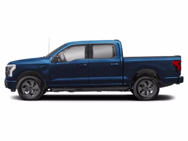 2024 Blue Metallic Ford F-150 Lightning Flash AWD Truck