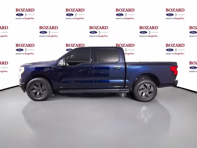 2024 Blue Metallic Ford F-150 Lightning Flash AWD Truck