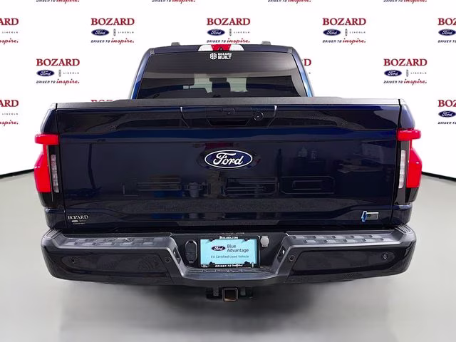 2024 Blue Metallic Ford F-150 Lightning Flash AWD Truck