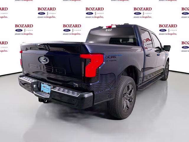2024 Blue Metallic Ford F-150 Lightning Flash AWD Truck