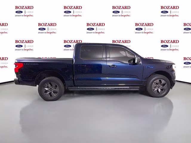 2024 Blue Metallic Ford F-150 Lightning Flash AWD Truck