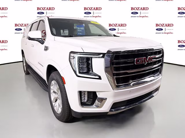 2022 White Frost Tricoat GMC Yukon XL SLT 4X4 SUV