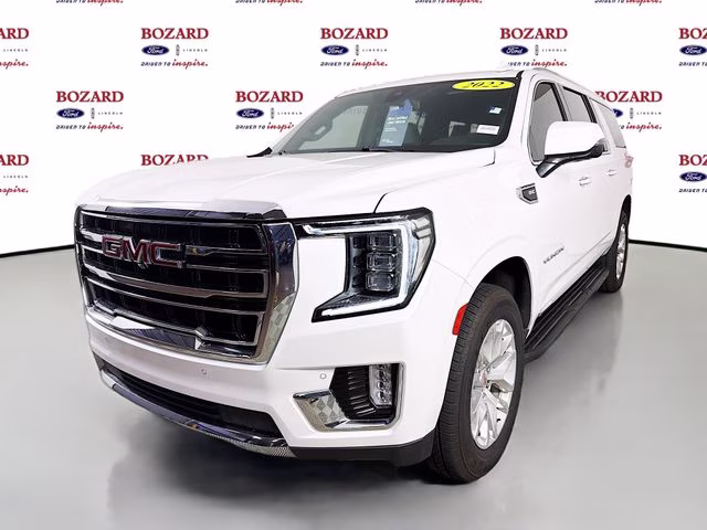 2022 White Frost Tricoat GMC Yukon XL SLT 4X4 SUV
