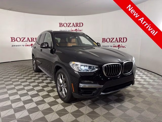 2020 Jet Black BMW X3 xDrive30i AWD SUV