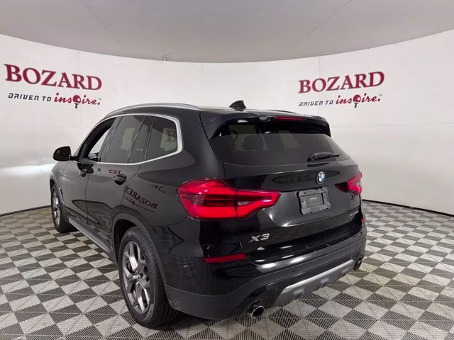 2020 Jet Black BMW X3 xDrive30i AWD SUV