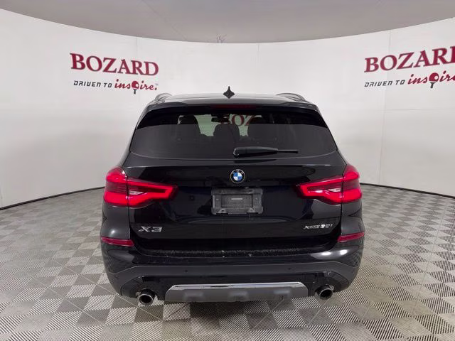 2020 Jet Black BMW X3 xDrive30i AWD SUV