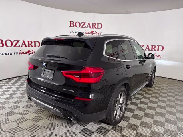 2020 Jet Black BMW X3 xDrive30i AWD SUV