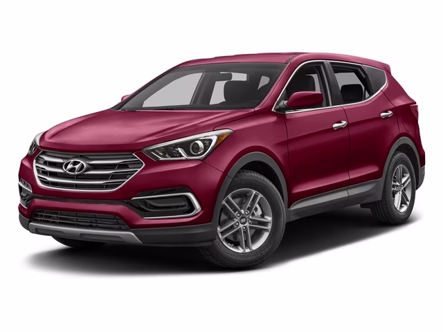 2017 Serrano Red Hyundai Santa Fe Sport 2.4 Base FWD SUV
