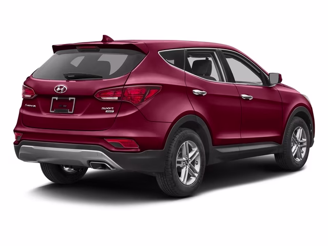 2017 Serrano Red Hyundai Santa Fe Sport 2.4 Base FWD SUV