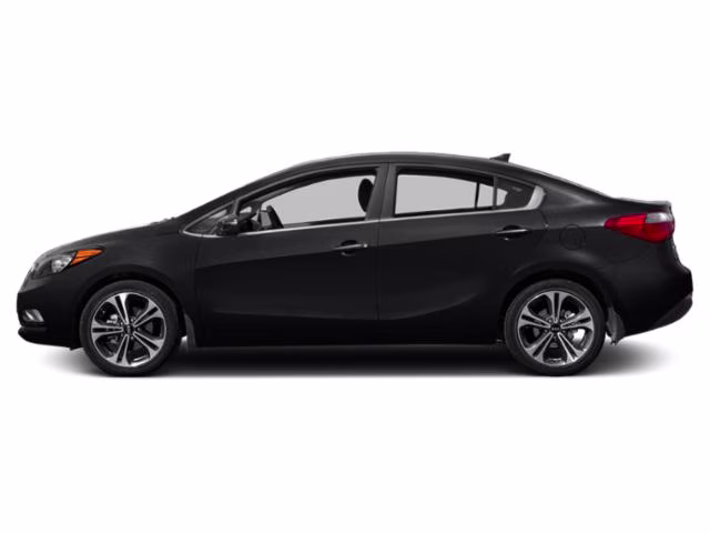 2015 Aurora Black Kia Forte EX FWD Sedan