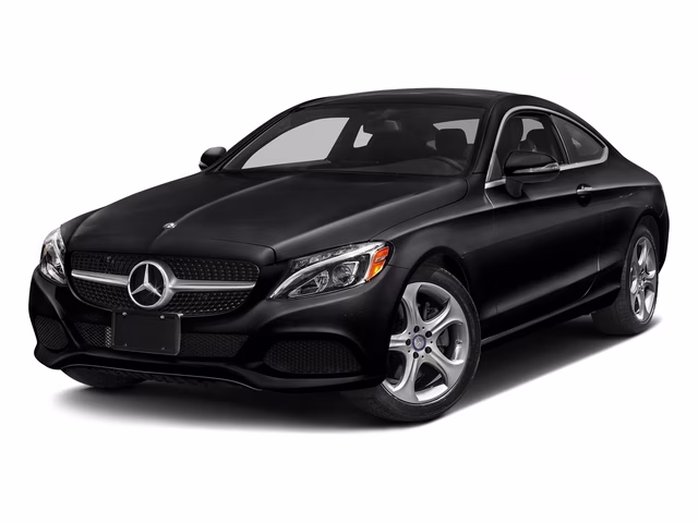 2017 Black Mercedes-Benz C-Class C 300 RWD Coupe