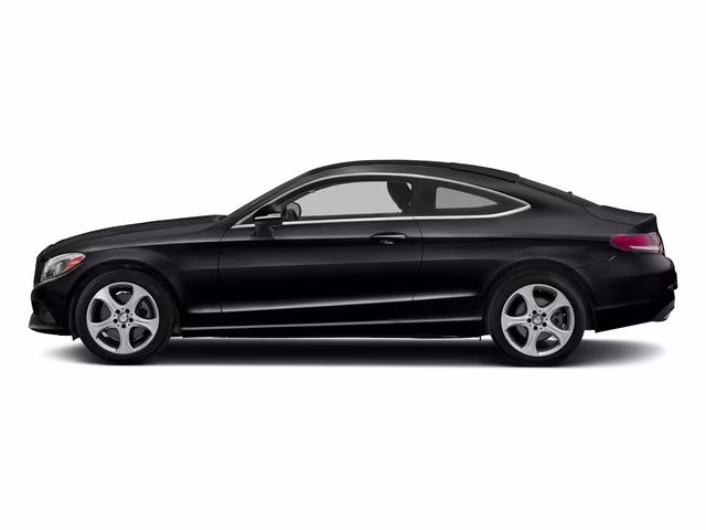 2017 Black Mercedes-Benz C-Class C 300 RWD Coupe