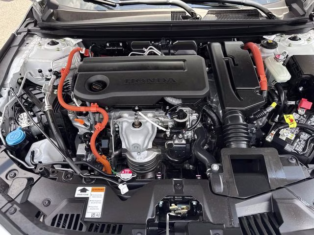 2026 White Honda Accord Hybrid EX-L FWD Sedan