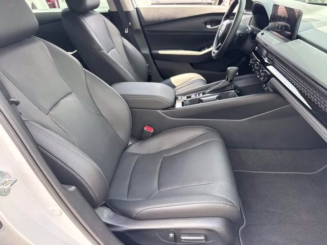 2026 White Honda Accord Hybrid EX-L FWD Sedan