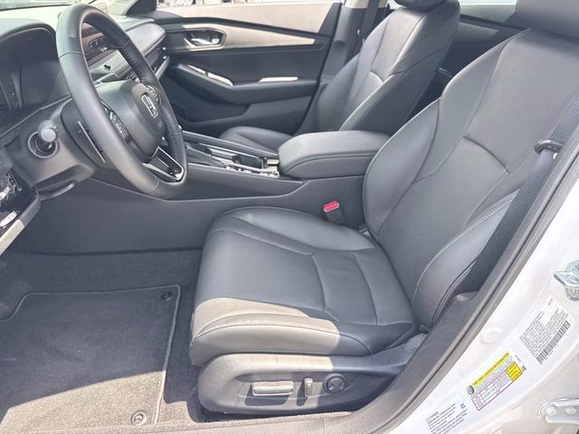 2026 White Honda Accord Hybrid EX-L FWD Sedan