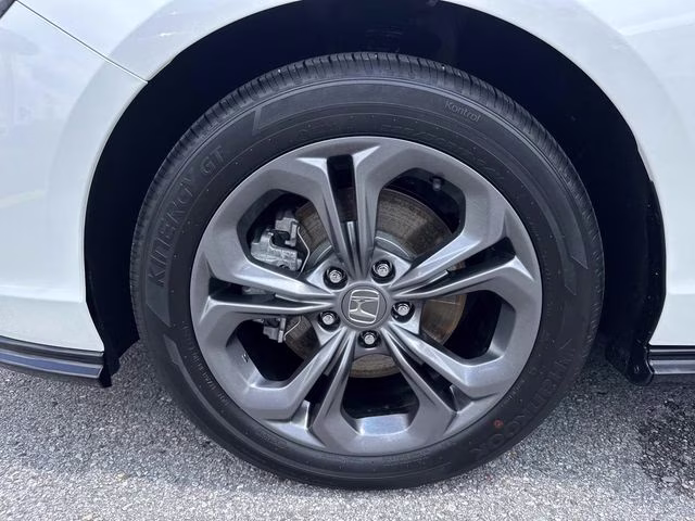 2026 White Honda Accord Hybrid EX-L FWD Sedan