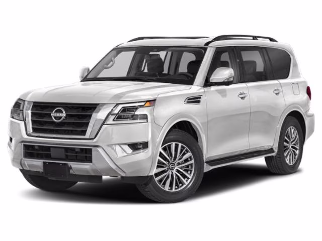 2023 Aspen White Nissan Armada SL RWD SUV