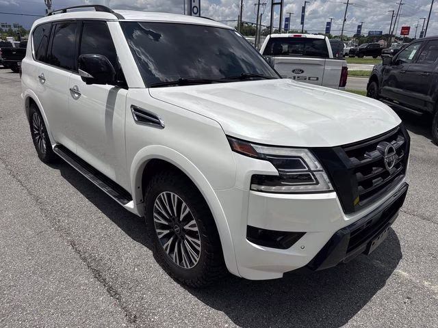 2023 Aspen White Nissan Armada SL RWD SUV