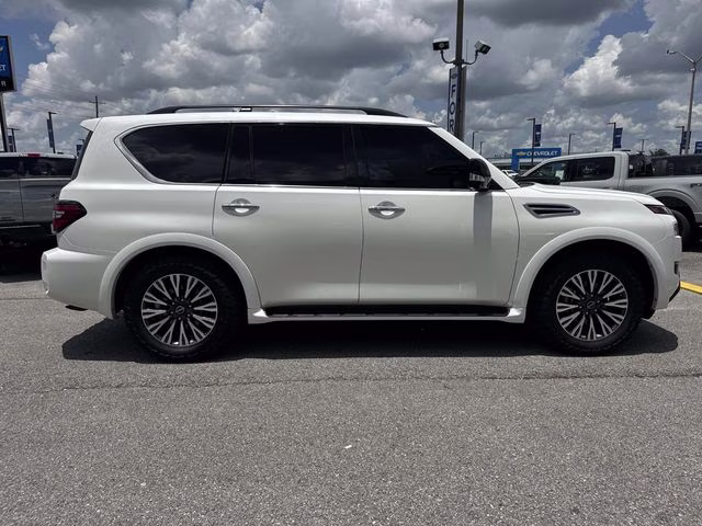 2023 Aspen White Nissan Armada SL RWD SUV