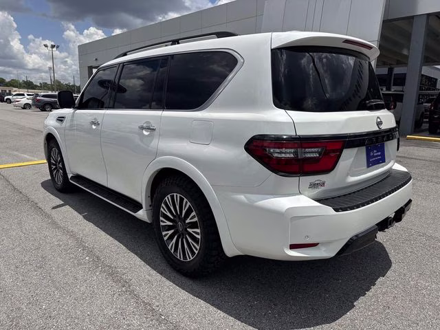 2023 Aspen White Nissan Armada SL RWD SUV