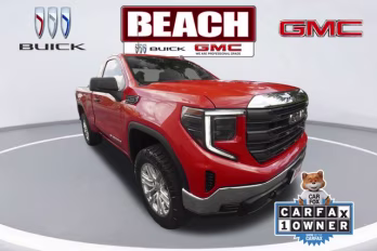 2025 Cardinal Red GMC Sierra 1500 Pro 4X4 Truck
