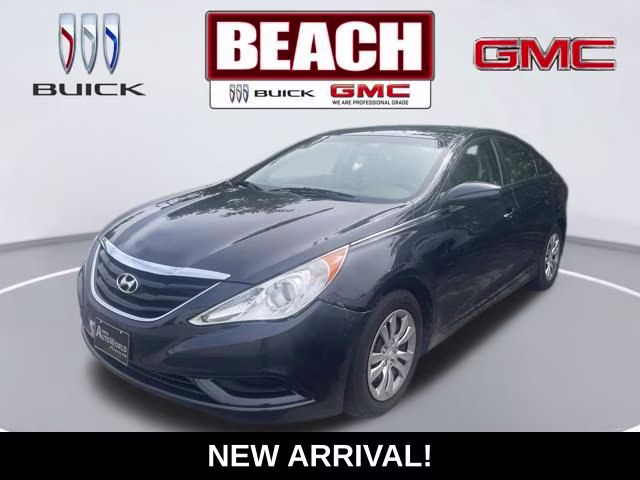 2011 Pacific Blue Pearl Hyundai Sonata GLS FWD Sedan