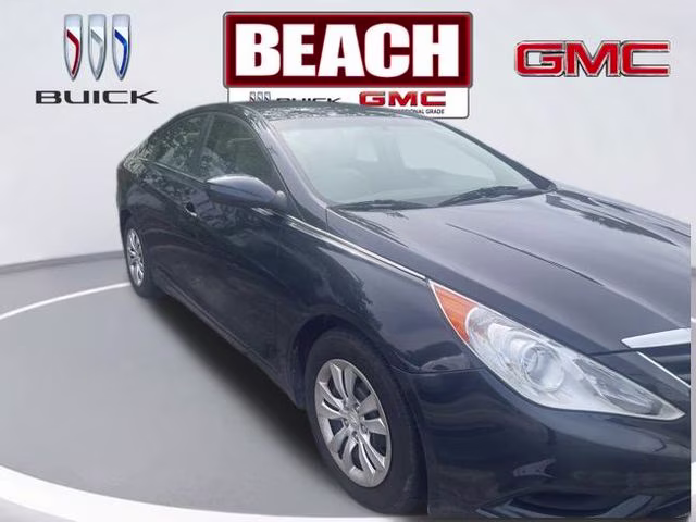 2011 Pacific Blue Pearl Hyundai Sonata GLS FWD Sedan
