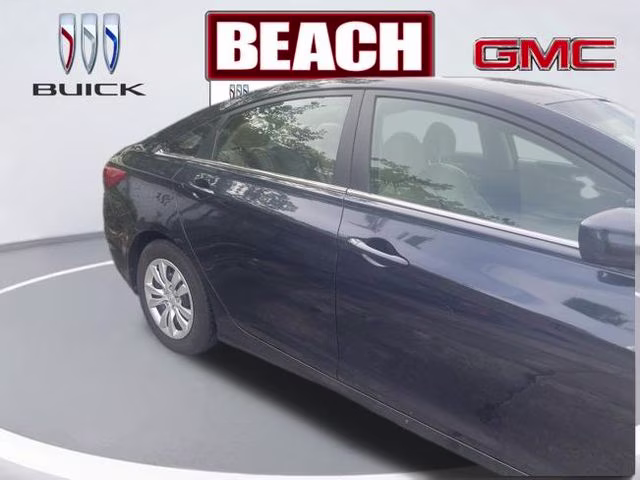 2011 Pacific Blue Pearl Hyundai Sonata GLS FWD Sedan