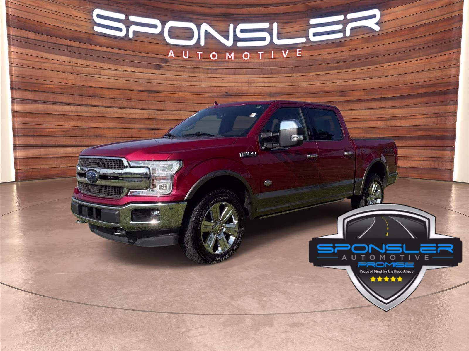 2020 Rapid Red Metallic Tinted Clearcoat/Stone Gray Ford F-150 King Ranch 4X4 Truck