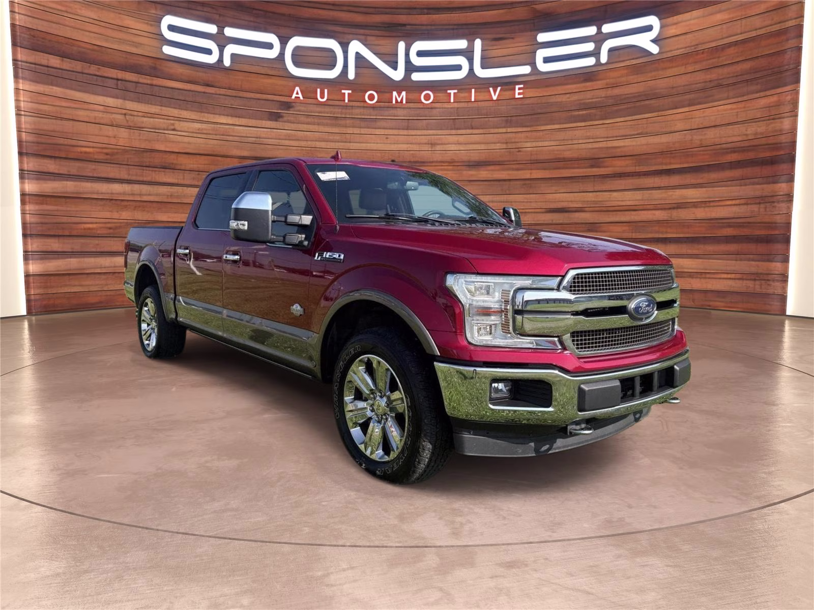 2020 Rapid Red Metallic Tinted Clearcoat/Stone Gray Ford F-150 King Ranch 4X4 Truck