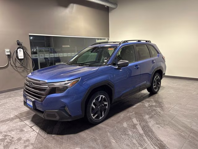 2026 Blue Subaru Forester Limited AWD SUV