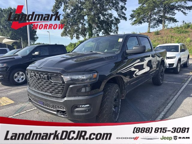2026 Diamond Black Crystal Pearlcoat Ram 1500 Warlock 4X4 Truck