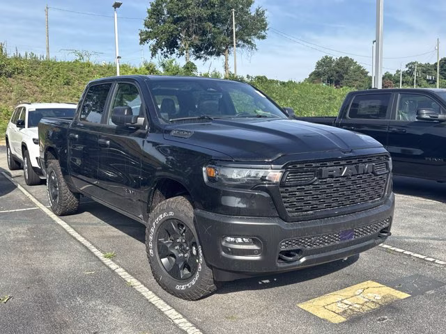 2026 Diamond Black Crystal Pearlcoat Ram 1500 Warlock 4X4 Truck