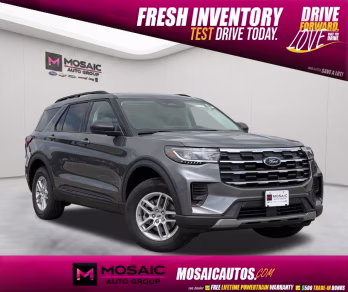 2026 Carbonized Gray Metallic Ford Explorer Active 4X4 SUV
