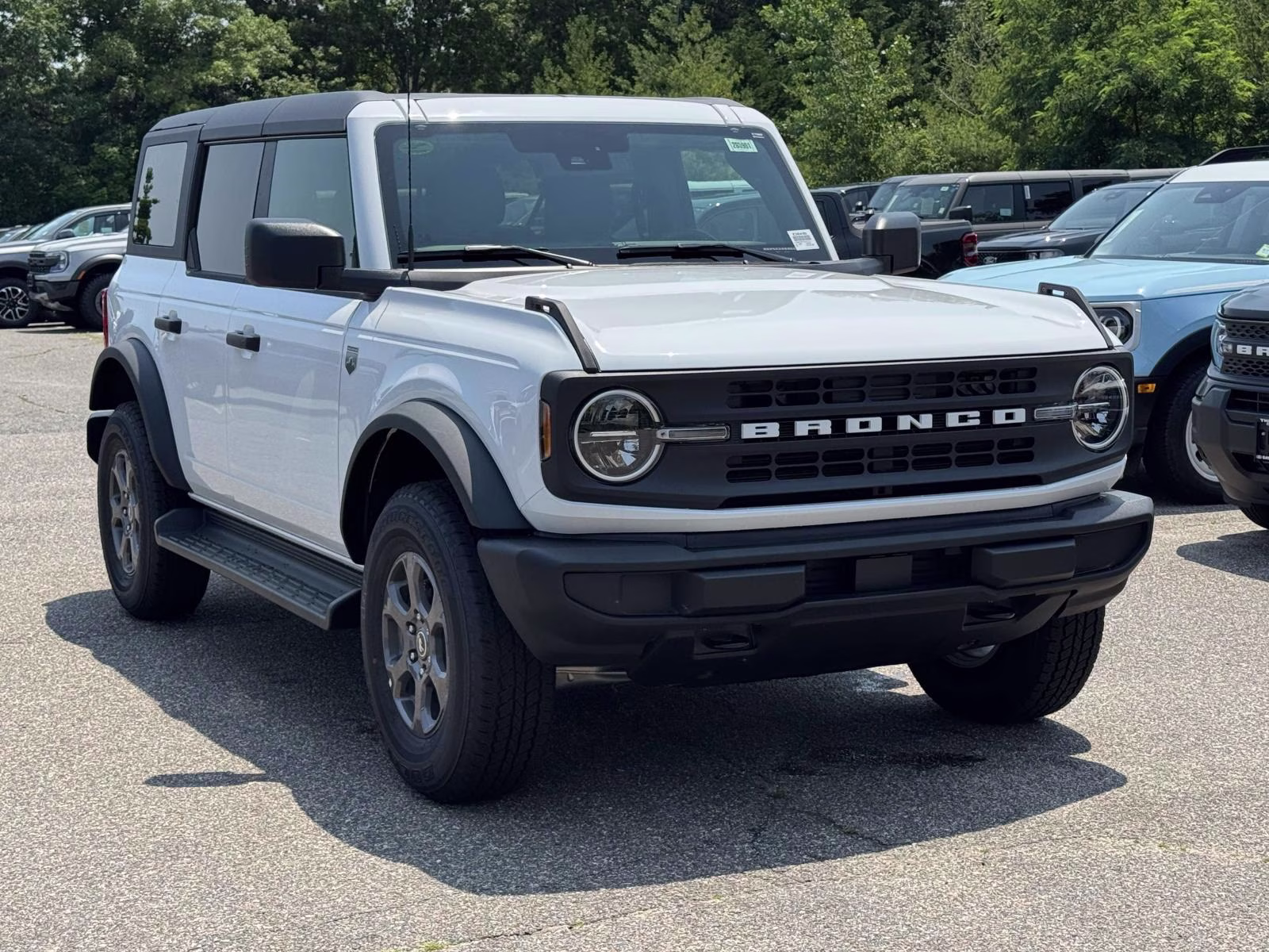 2026 White Ford Bronco Big Bend 4X4 SUV