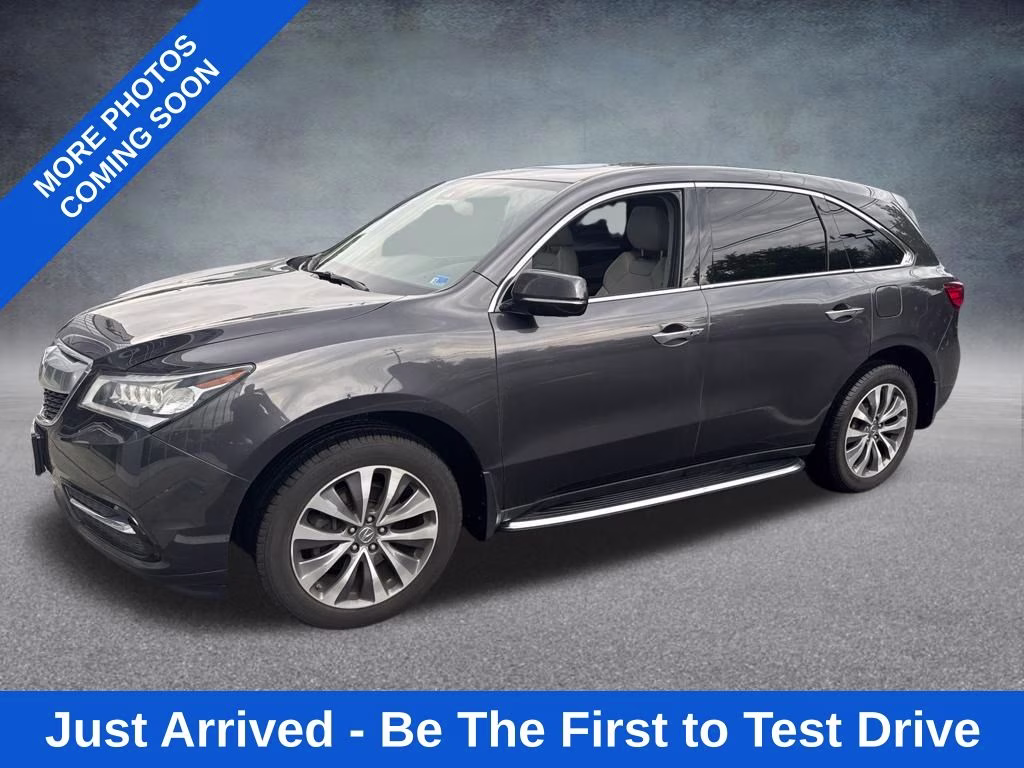 2016 Gray Acura MDX 3.5L AWD SUV