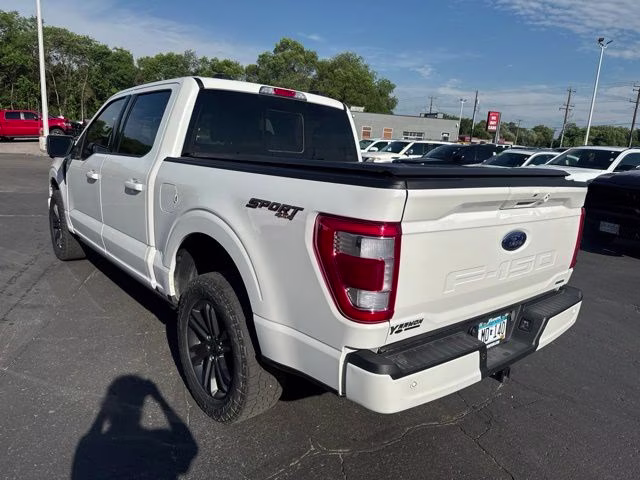 2023 Star White Metallic Tri-Coat Ford F-150 Lariat 4X4 Truck