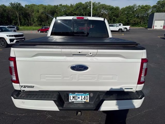 2023 Star White Metallic Tri-Coat Ford F-150 Lariat 4X4 Truck