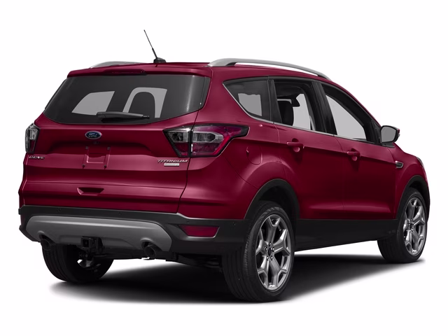 2017 Ruby Red Metallic Ford Escape Titanium 4X4 SUV