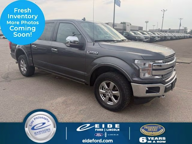 2018 Magnetic Metallic Ford F-150 Lariat 4X4 Truck