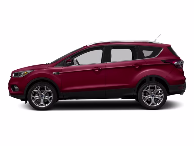 2017 Ruby Red Metallic Ford Escape Titanium 4X4 SUV