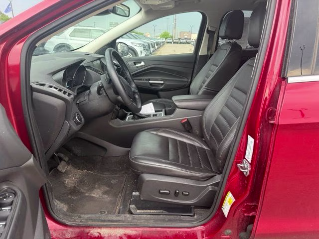 2017 Ruby Red Metallic Tinted Clearcoat Ford Escape Titanium 4X4 SUV