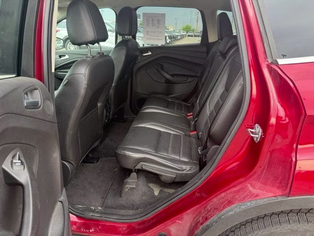 2017 Ruby Red Metallic Tinted Clearcoat Ford Escape Titanium 4X4 SUV
