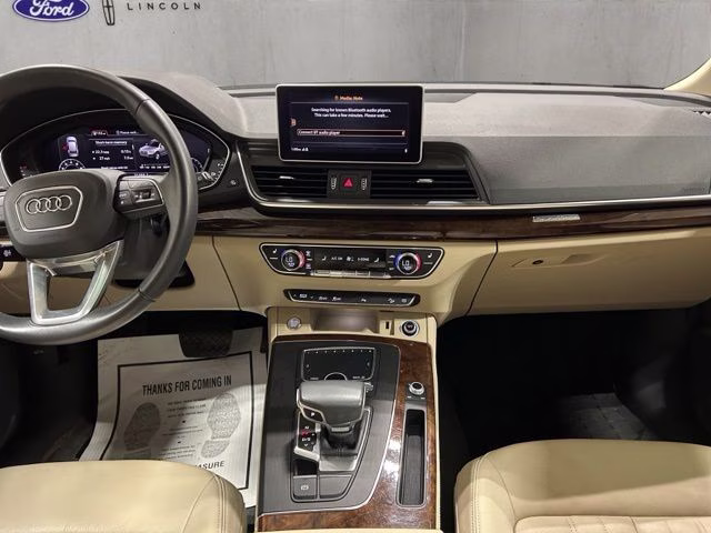 2020 Ibis White Audi Q5 45 Premium Plus AWD SUV