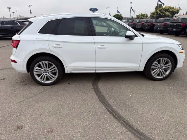 2020 Ibis White Audi Q5 45 Premium Plus AWD SUV